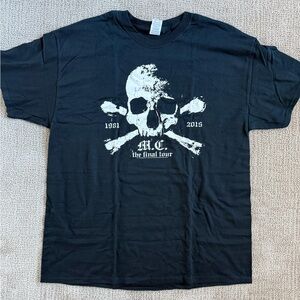 Vintage Mötley Crüe "The Final Tour" Men’s T-Shirt NEW.